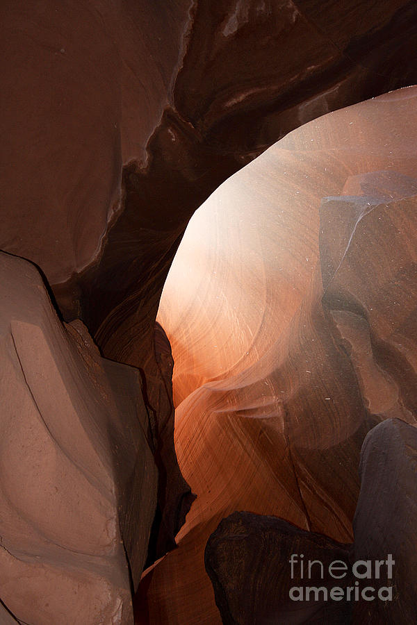 Gallery Photograph - Antelope Canyon #3 by Richard Smukler
