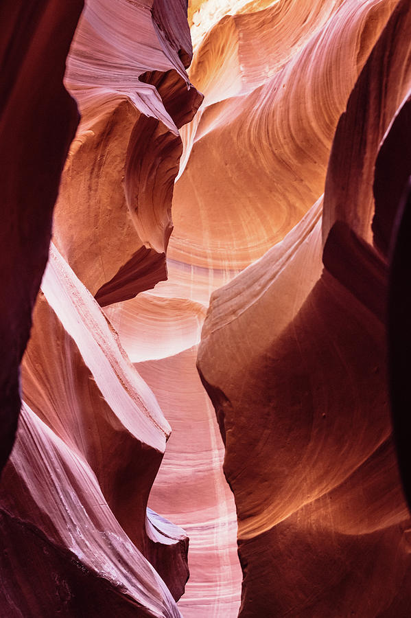 Antelope Canyon Spiral Rock Arches #3 Photograph by Deimagine