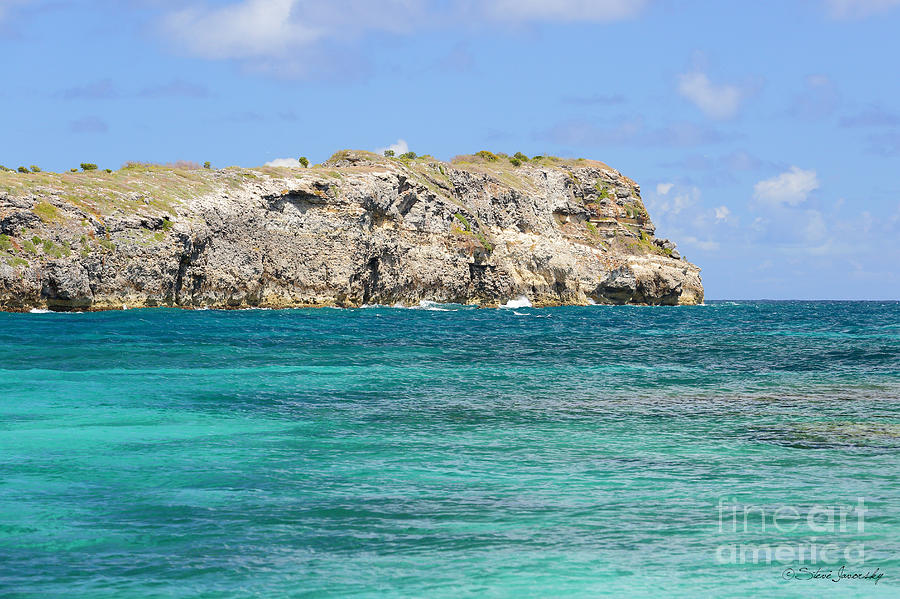 Antigua Seascape #3 Photograph by Steve Javorsky