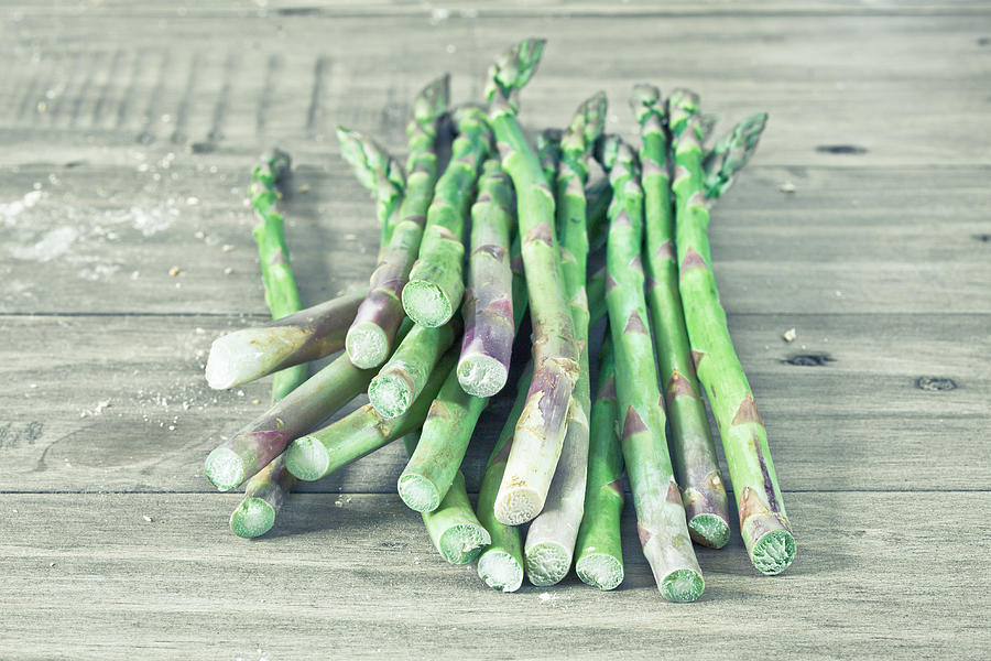 Asparagus Photograph - Asparagus #3 by Tom Gowanlock