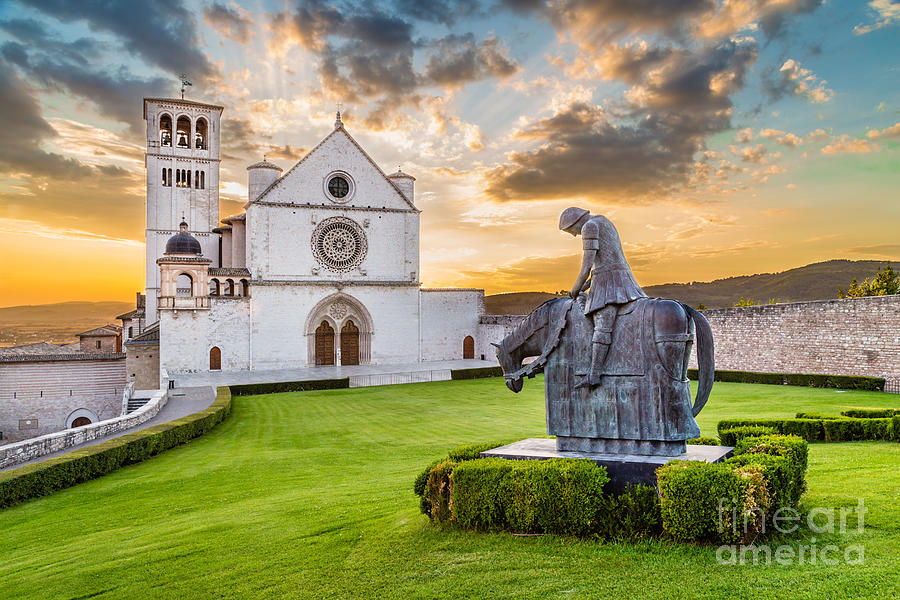 Assisi Sunset #3 Photograph by JR Photography