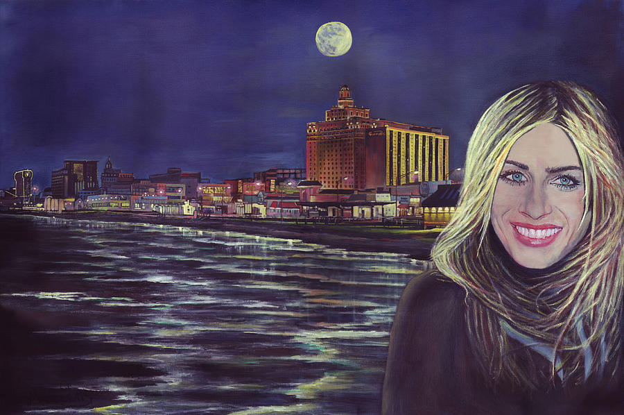 Atlantic City Painting - Atlantic city 1 by Dimitrios Michelis