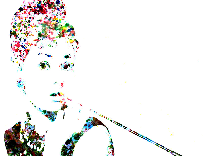Audrey Hepburn #1 Painting by Brian Reaves