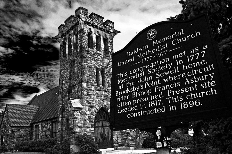Baldwin Memorial Church 1777-1977 #3 Photograph by Andy Lawless