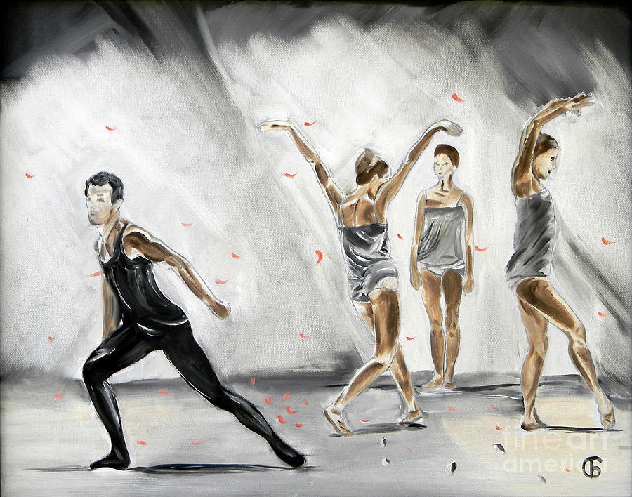 Ballet Painting - Ballet #2 by Svetlana  Bagdasaryan