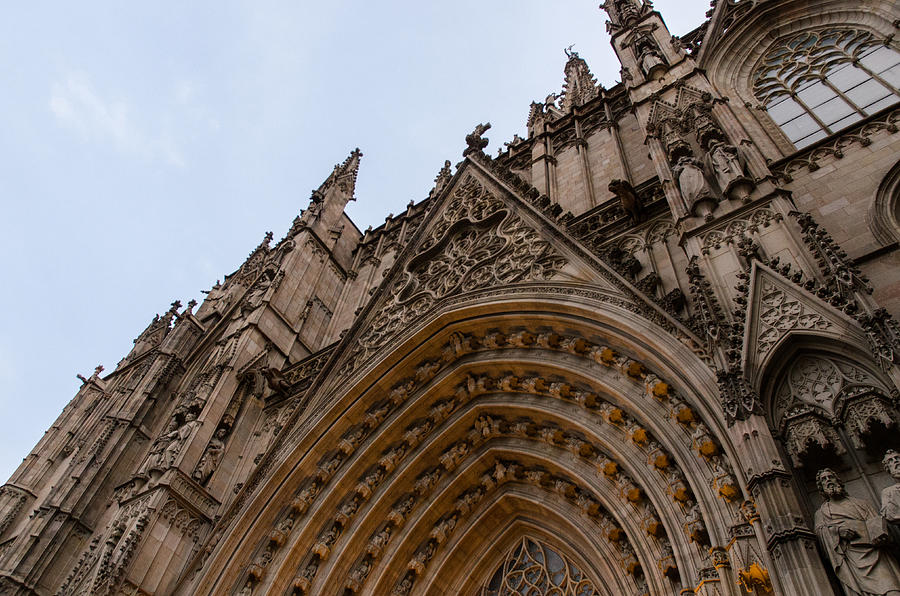 Barcelona - The Cathedral  #2 Photograph by AM FineArtPrints