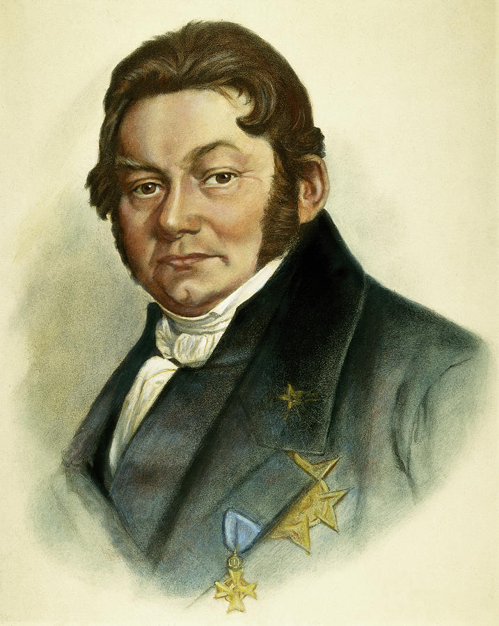 Portrait Painting - Baron Jns Jakob Berzelius (1779-1848) #3 by Granger