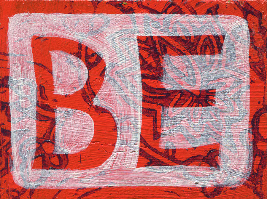 Be #3 Painting by Jennifer Mazzucco