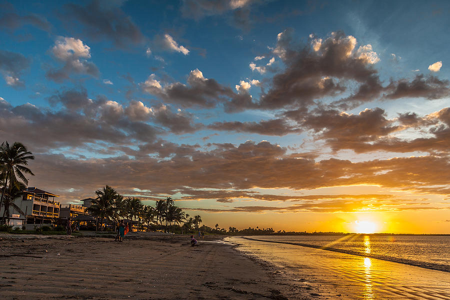 Paradise Photograph - Beach Sunset #3 by Ben Adkison