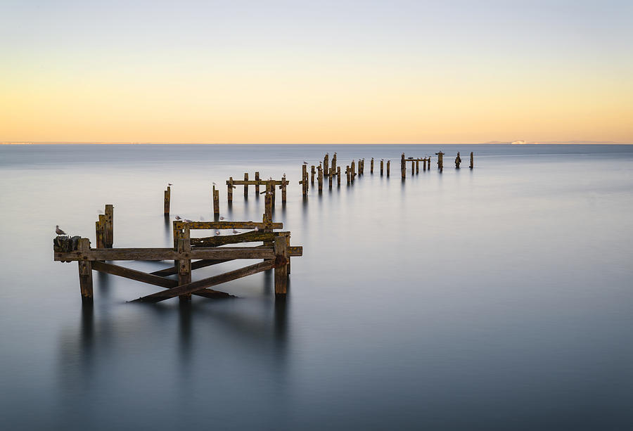 Beautiful long exposure calming landscape Photograph by Matthew Gibson ...