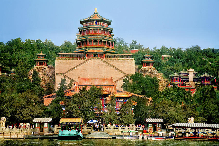 Beijing, China, The Pavilion Photograph by Miva Stock - Fine Art America