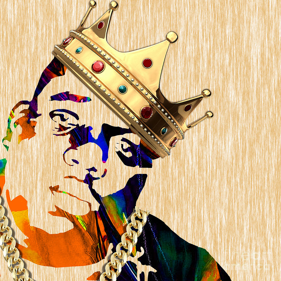 Cool Mixed Media - Biggie Collection #11 by Marvin Blaine