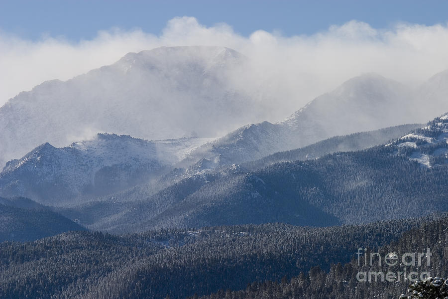 Blizzard Peak #3 Photograph by Steven Krull