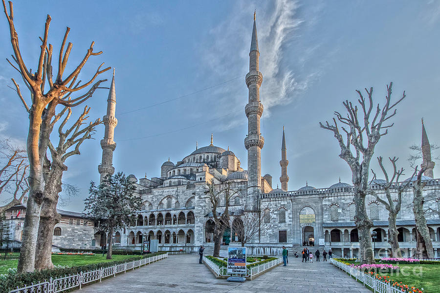 Sultanahmet Mosque Photograph - Blue Mosque Istanbul #3 by Shishir Sathe