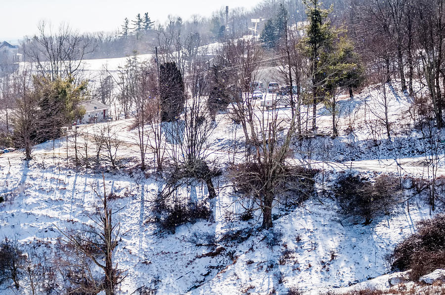 Blue Ridge Parkway Winter Scenes In February #3 Photograph by Alex Grichenko