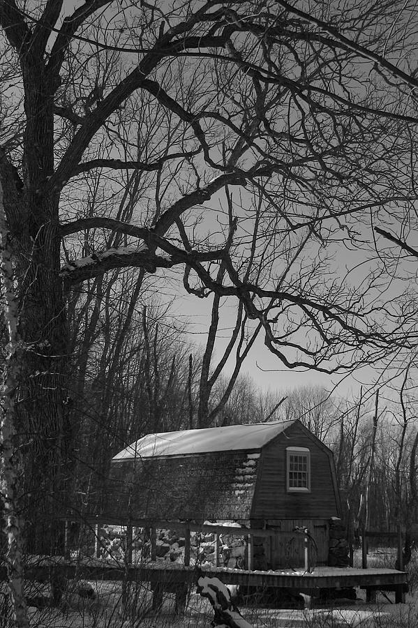 Boathouse at the Old Manse Photograph by Jeff Heimlich