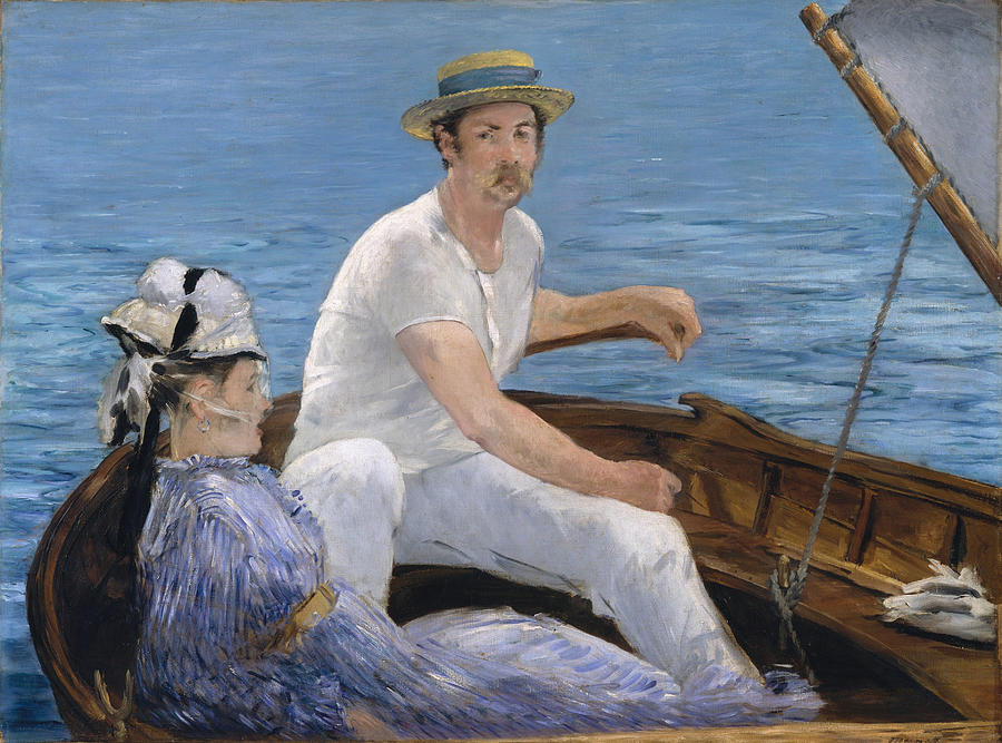 Boating #13 Painting by Edouard Manet