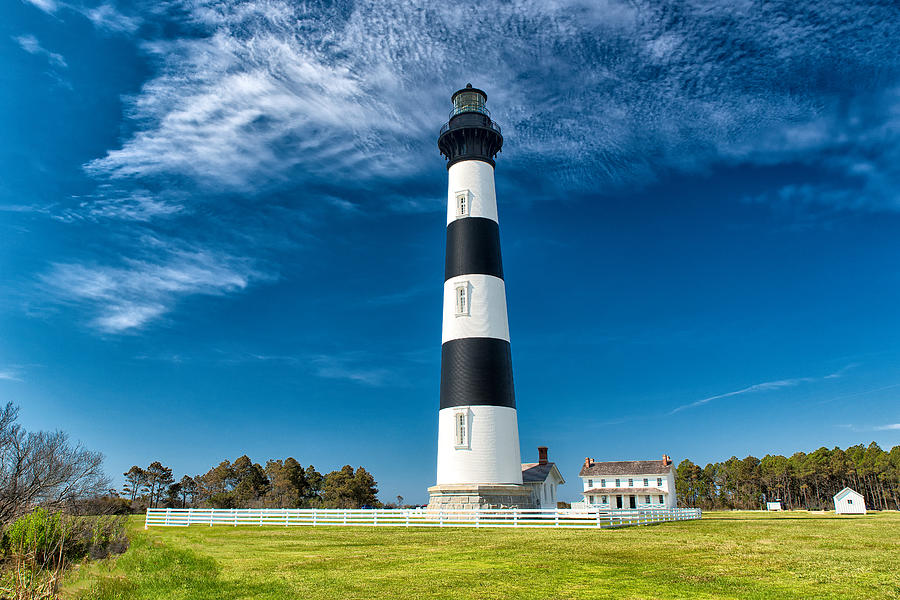 Bodie Island Lighthouse #3 Photograph by Victor Culpepper