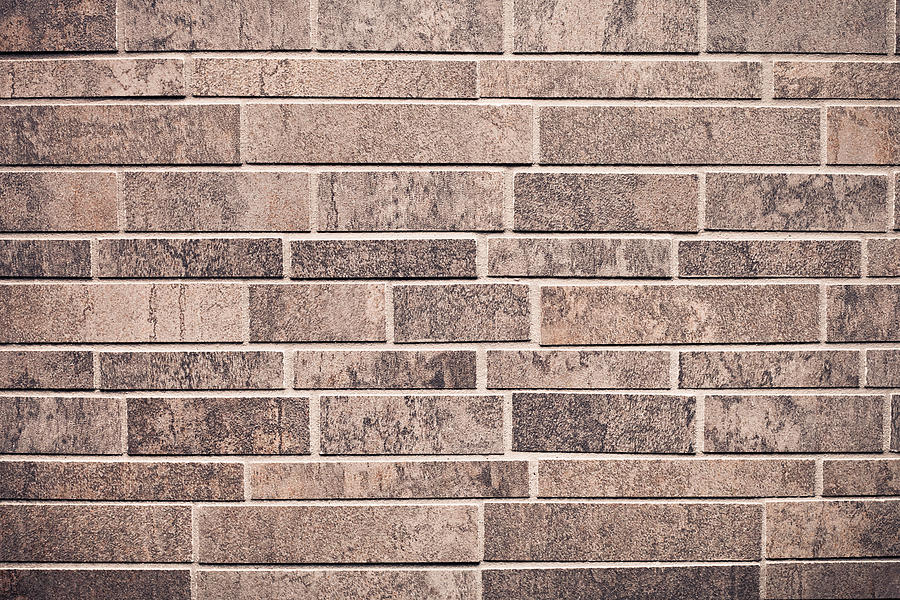 Brick Photograph - Brick wall  #3 by Tom Gowanlock
