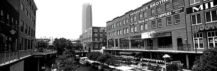 Architecture Photograph - Bricktown Mercantile Building #3 by Panoramic Images