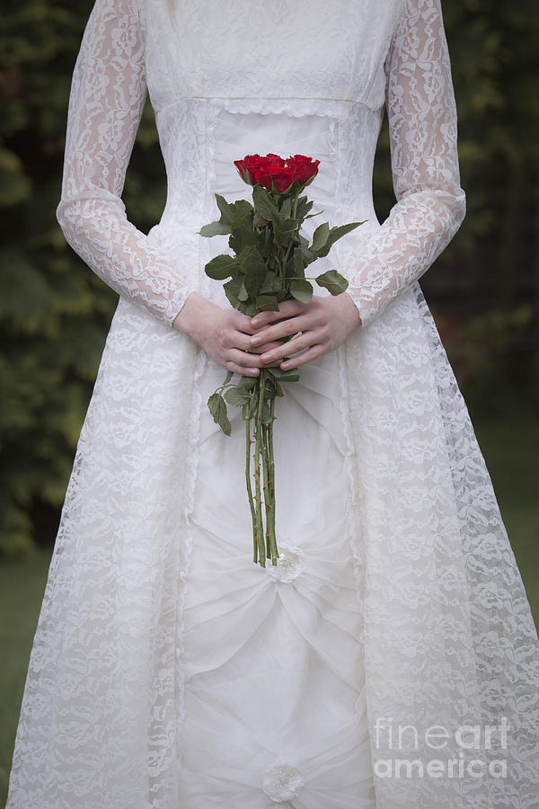Bride #3 Photograph by Maria Heyens