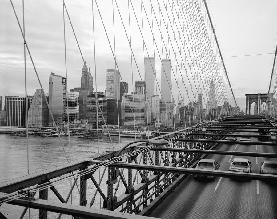 Brooklyn Bridge, 1982 #3 Photograph by Granger