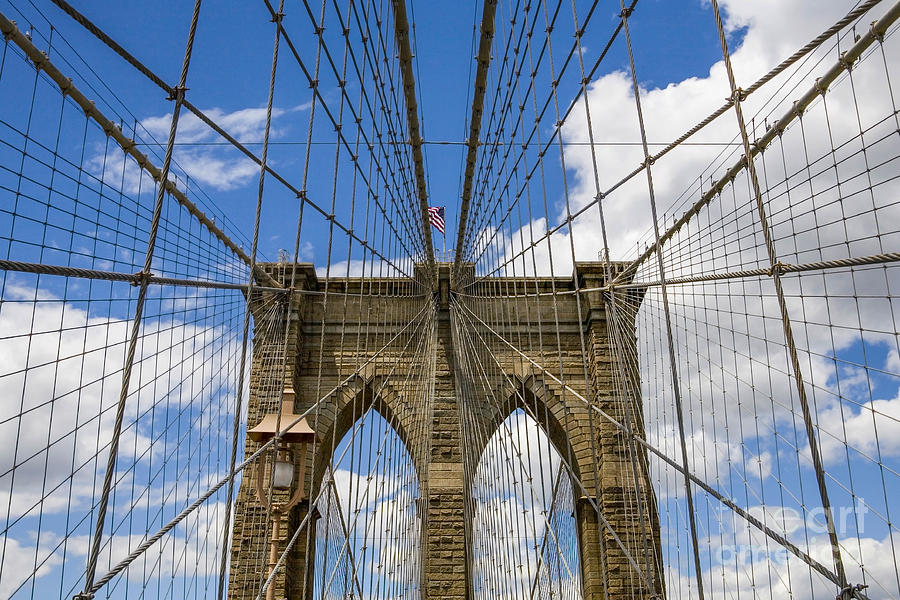 Brooklyn Bridge #1 Photograph by Diane Diederich