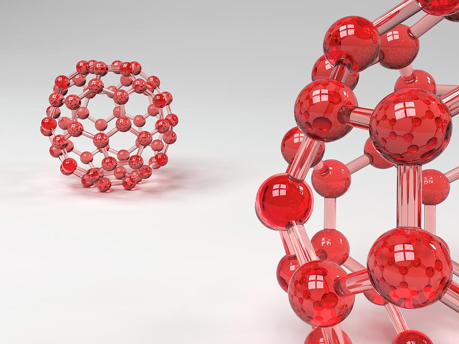 Buckminsterfullerene Molecule #3 Photograph by Indigo Molecular Images/science Photo Library