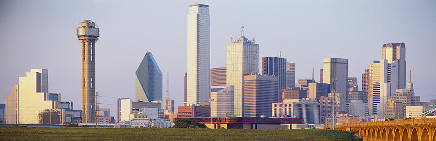 Buildings In A City, Dallas, Texas, Usa Photograph By Panoramic Images 