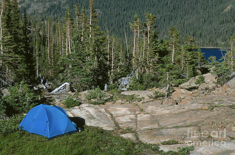 Camping In Colorado Photograph