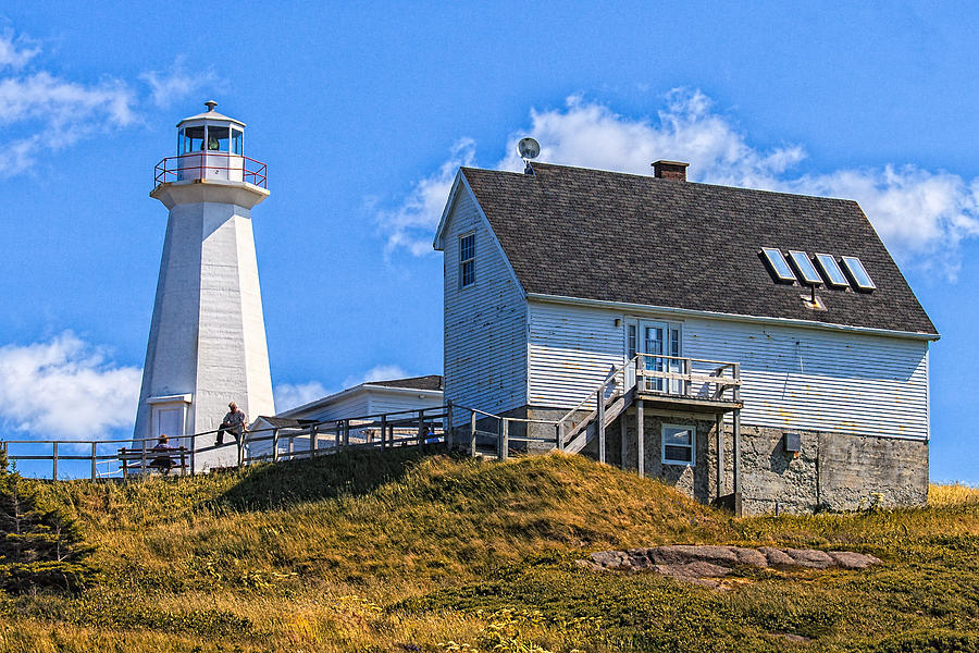 Cape Spear Lighthouse #3 Photograph by Perla Copernik