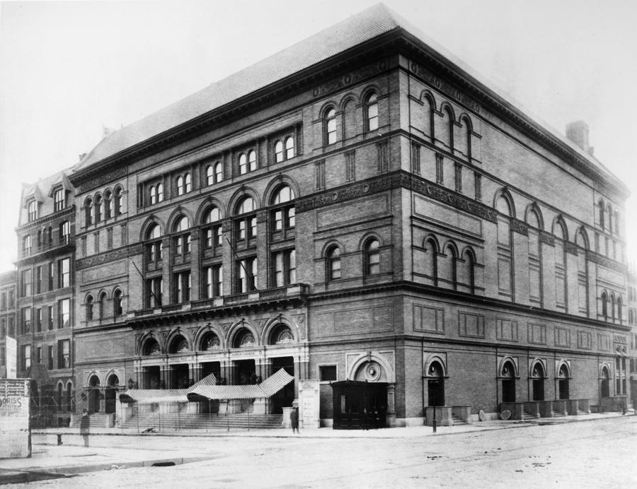 Carnegie Hall, 1891 #3 Photograph by Granger - Pixels