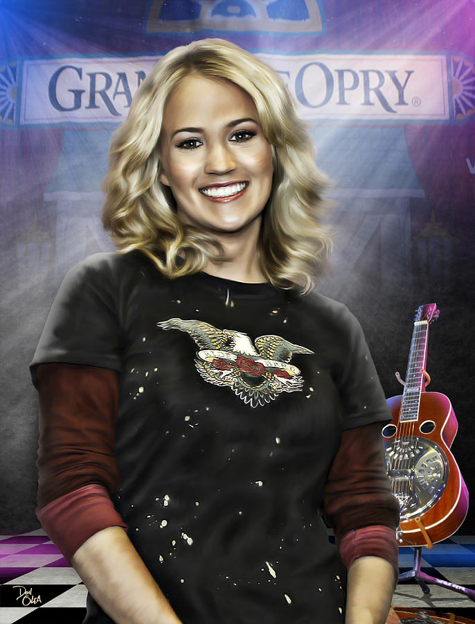 Carrie Underwood #4 Photograph by Don Olea