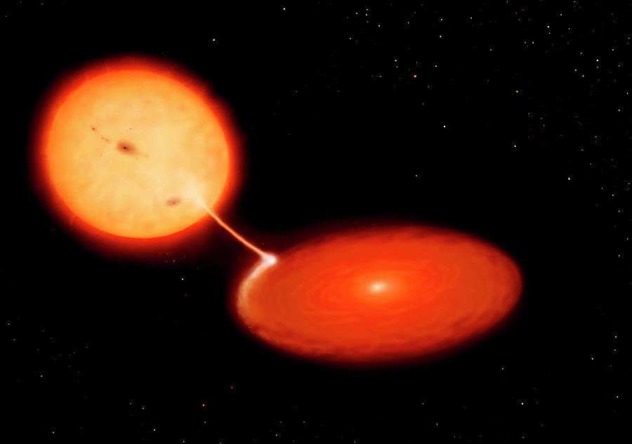 Cataclysmic Binary Stars 3 by Science Photo Library
