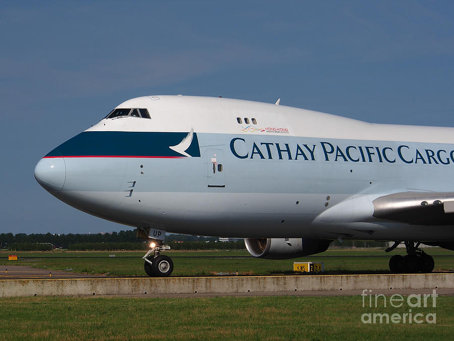 Cathay Pacific Boeing 747 #3 Photograph by Paul Fearn