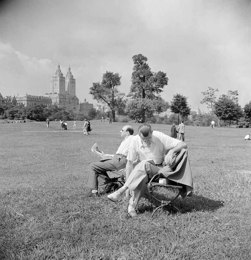 Central Park, 1942 #3 Photograph by Granger