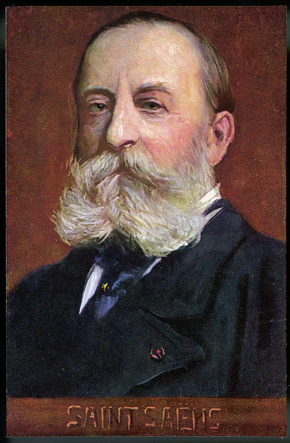 Portrait of Charles Camille Saint-Saëns (1835 - 1921) - The Online Portrait  Gallery