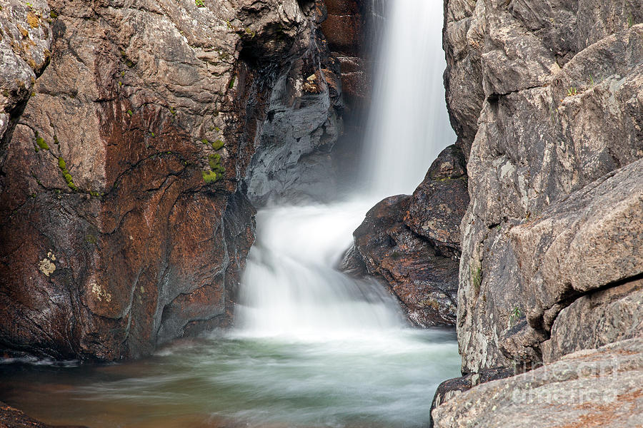 Chasm Falls on Fall River in Rocky Mountain National Park #3 Photograph by Fred Stearns