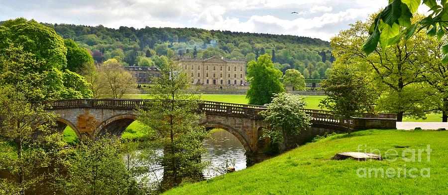 Historic Houses Photograph - Chatsworth House #3 by Moments In Time Photographics