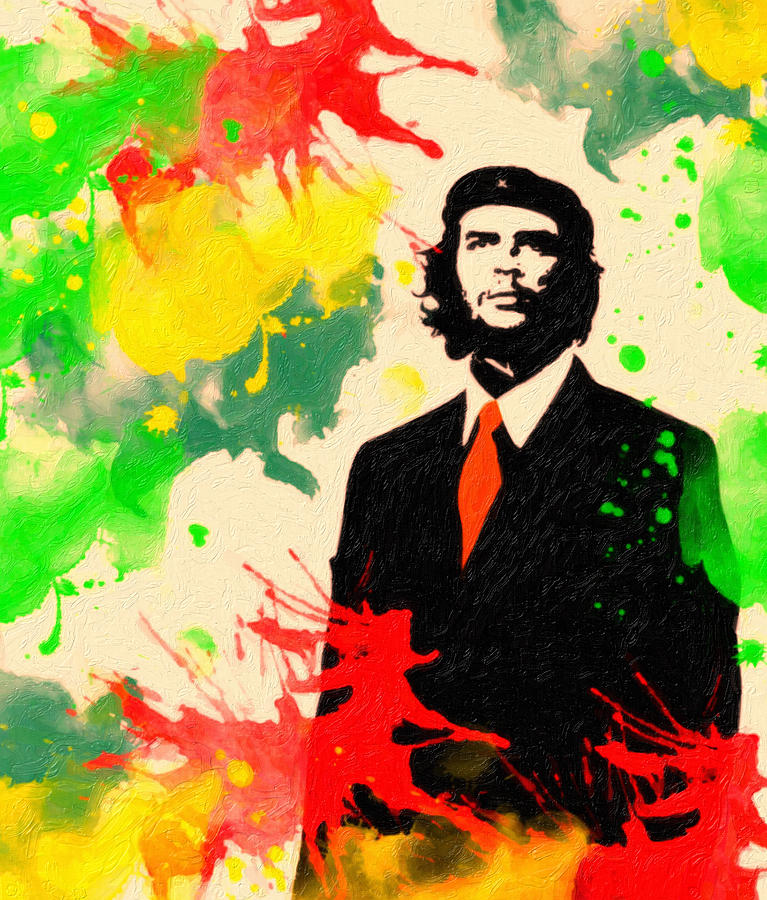 Che Guevara Painting - Che Guevara #3 by Celestial Images