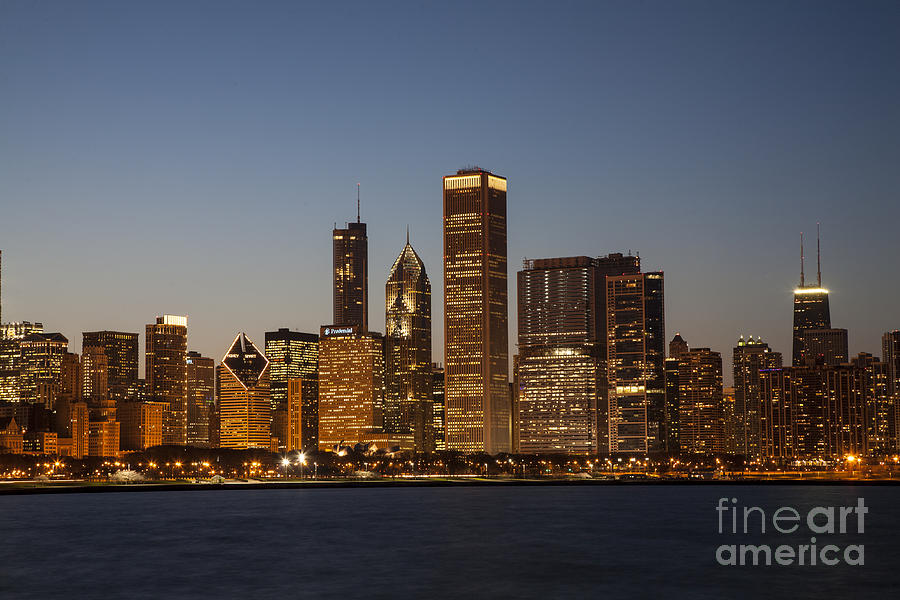 Chicago Skyline #3 Photograph by Timothy Johnson