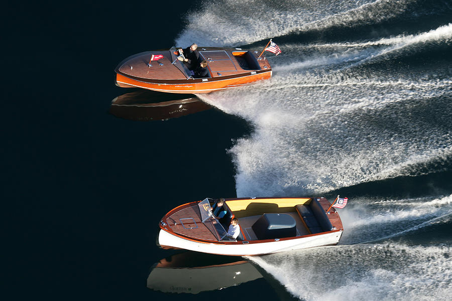 Chris Craft Runabouts Photograph by Steven Lapkin
