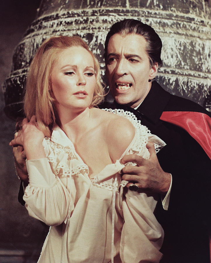 Christopher Lee Photograph - Christopher Lee in Dracula Has Risen from the Grave  #3 by Silver Screen
