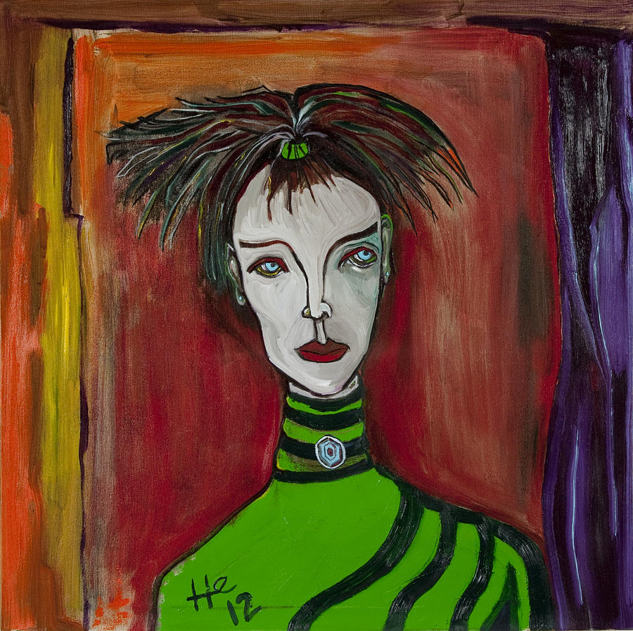 Christy 30x30 Painting by Hans Magden