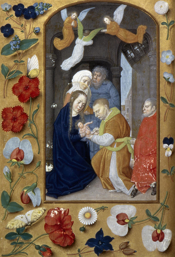 Circumcision Of Christ #3 Painting by Granger