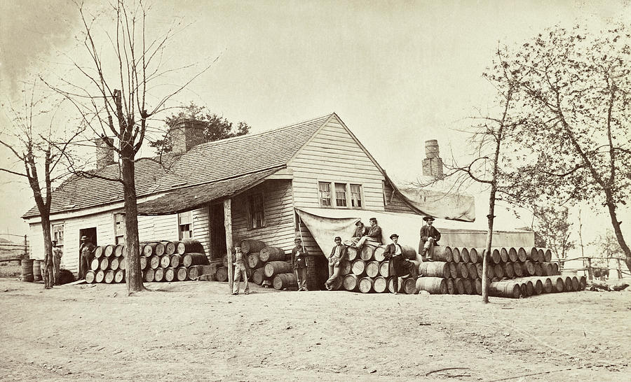 Civil War Commissary #3 Photograph by Granger