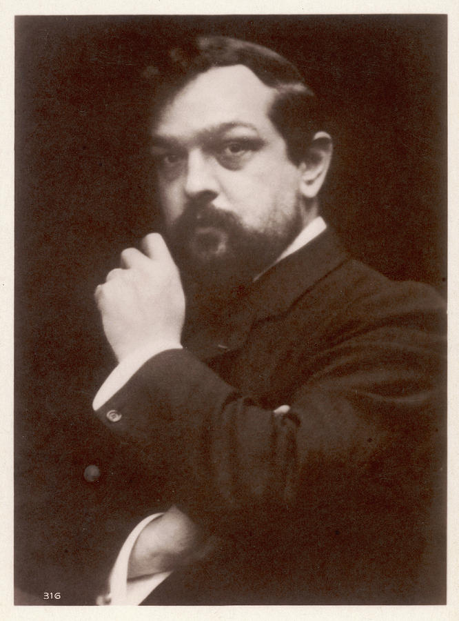 Claude Debussy French Composer Photograph by Mary Evans Picture Library ...
