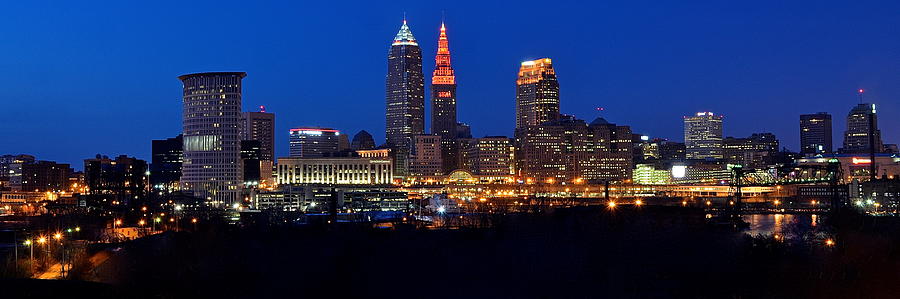 Cleveland Panorama Photograph