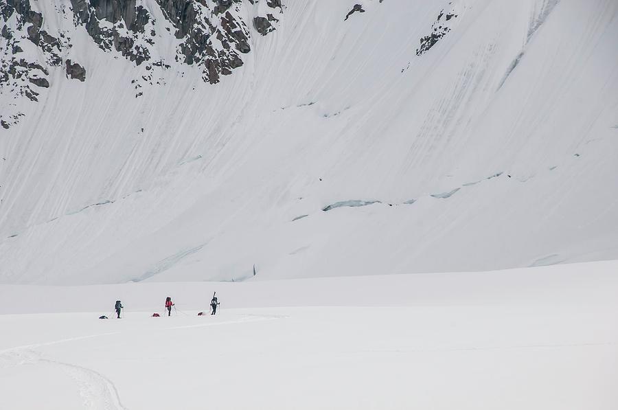 Climbers Drag Sleds Of Gear Photograph By Alasdair Turner Fine Art America 0302