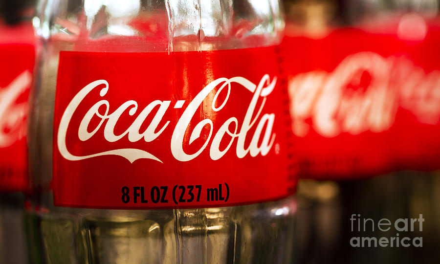 Coca Cola Bottle close up Photograph by ELITE IMAGE photography By Chad McDermott - Fine Art